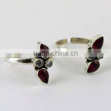 Stunning !! Red Onyx_White CZ 925 Sterling Silver Jewelry, Fashion Silver Jewelry, Gemstone Silver Jewelry