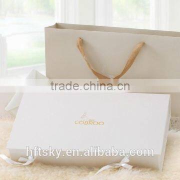 High Quality White Kraft Paper Gift Box With Clear Pvc Window Quality Choice