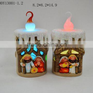 new christmas gift nativity set led light