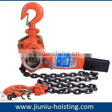 Hot sale single chain lever hoist, 6T/9T lever block hoist