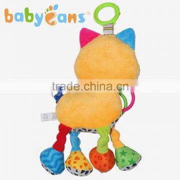 Babyfans China Cat Toys Wholesale Stuffed Plush Music Baby Toys photo-3