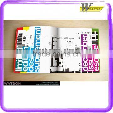 Printing color brochure