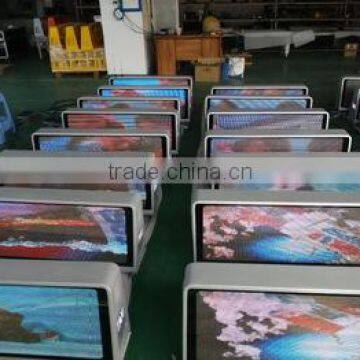 led advertising outdoor two side wholesale Trade Assurance taxi roof led display with CE certificate