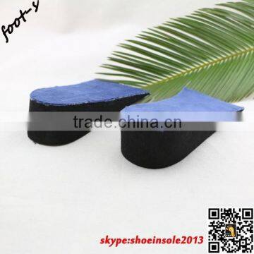 PU 4cm height increase shoe half insole,heighten insole