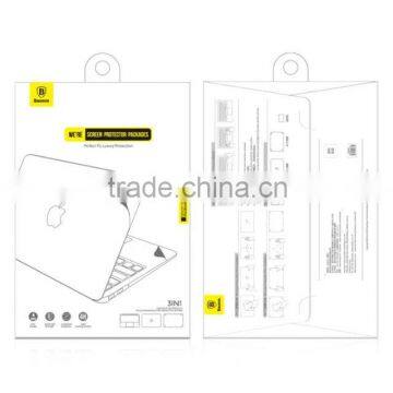 Baseus Clear Ultrathin 4H Screen Protector Set for MacBook Air 13 Inch No Silicon Screen Protective Film Case for Macbook Air13 photo-6