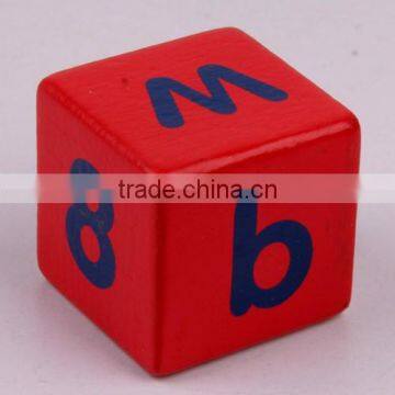 Direct Manufacturer Letter Printing Blocks Learning Wooden Blocks Wooden Letter Blocks photo-5