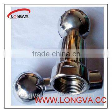 360 Degree Spray Stainless Steel 316l Sanitary Rotay Cleaning Nozzle photo-4