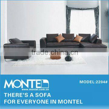 Modern Wholesale Italian Genuine Leather Recliner Sofa photo-3