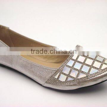 Shining With Diamond Flat Shoe Dress Shoe in Stock photo-4