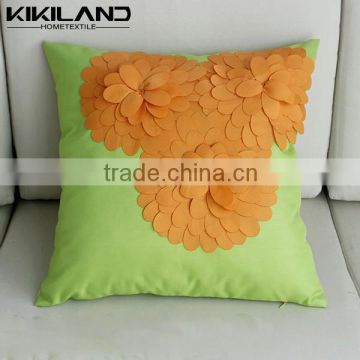 New Design 3D Sun Flower Waterproof Cushion Cover / Outdoor Pillow Case