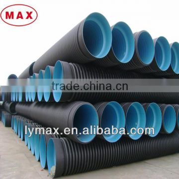 Collapse Resistance Buired HDPE Corrugated Pipe Price