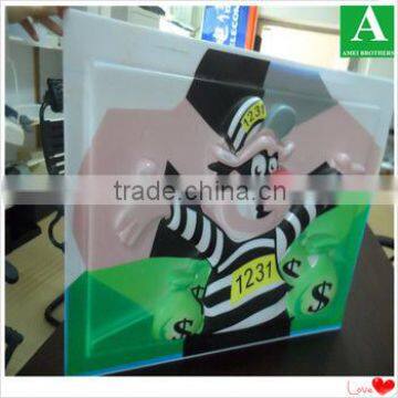 Wholesale Vacuum Form Painting Colorful Plastic Signs photo-6