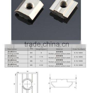 T Sliding Nut Block M6 for 2020 Aluminum Profile Slot 6 photo-4