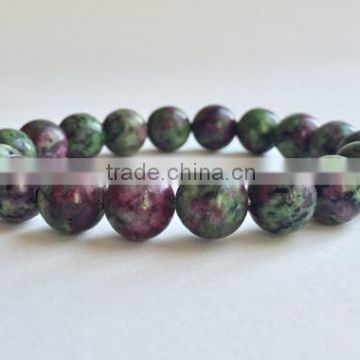 rubby zoisite Natural gemstone for necklace/bracelet fittings