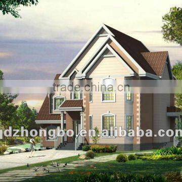 moving prefabricated prefab light steel structure villa