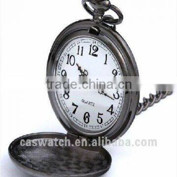 Oval shape pocket watch for promotion gift