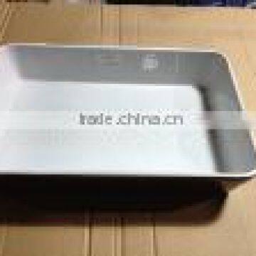 stock cheap price white square good quality porcelain big baking dish                        
                                                Quality Choice