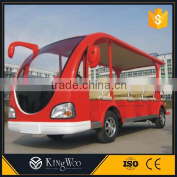 China made city electric sightseeing bus low speed vehicle