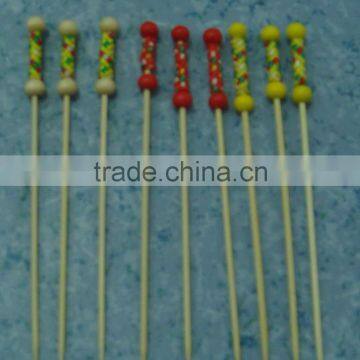 Dumbbell Shape Bamboo Skewers