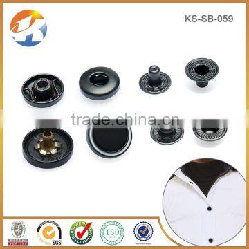 Fancy Custom Black Metal Snaps Buttons For Clothing photo-5