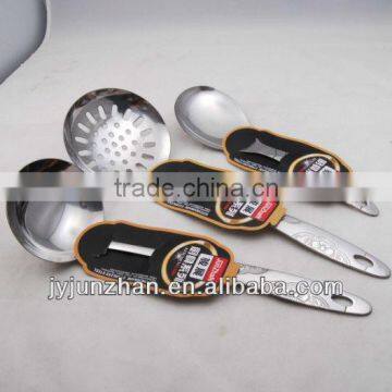 Stainless steel kitchen utensils with SS handle and direct factory sell