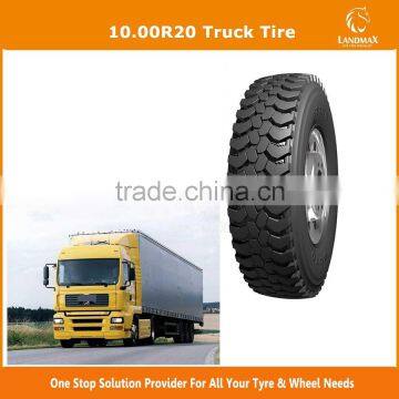 Chinese Famous Brand Truck Tire 10.00R20 With Good Quality