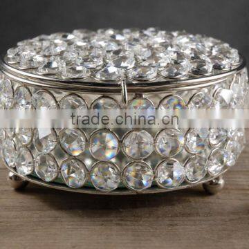 Crystal jewellerly box ,Decorative napkin box, Hand made box