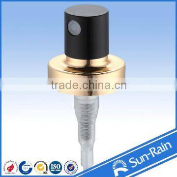 alibaba china supplier crimp pump mist sprayer gold for perfume sr402