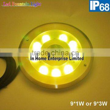9W IP68 Underwater Light DMX RGB Outdoor Led Fountain Lights photo-4