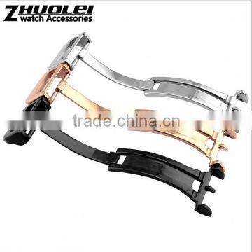 18mm high quality imported stainless steel folding clasp buckle Wholesale 3PCS