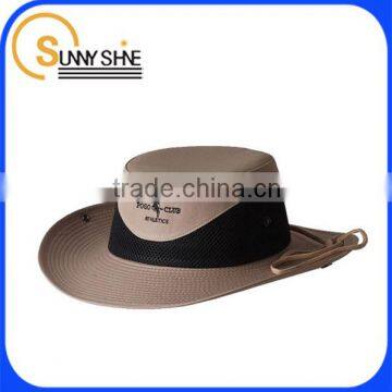 Sunny Shine custom cheap khaki wide brim fedora bucket hats