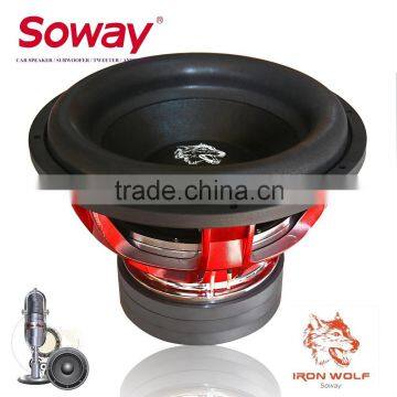 Soway brand SW15-32 15inch 3000W MAX best selling subwoofer, sub woofer,car speaker