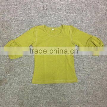 Puff Shirts Top for Children 2000pcs in Stock,Baby Tank Top in Stock,Cheap Blouses&Tops for Girls photo-2