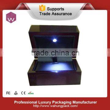Custom Wood Led Light Ring Boxes