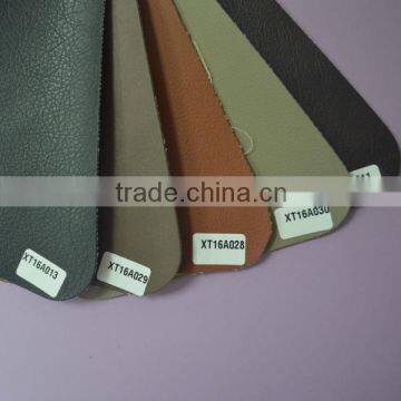 Soft and smooth PU leather fabric