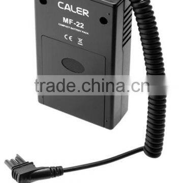 JINBEI MF-22 Portable Power Pack for Hot Shoe Flash, Battery Pack for Photo Flash, Strobe, Photographic Equipment