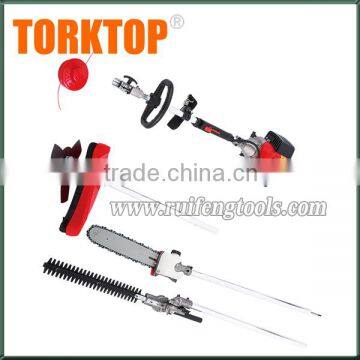 tools 4 in1 pole chainsaw or brush cutter and hot sale long reach chainsaw with 43cc displacement                        
                                                Quality Choice