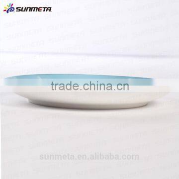SUNMETA Factory Personalized 8 Inch Sublimation Ceramic Plate for 3D Vacuum Machine photo-2