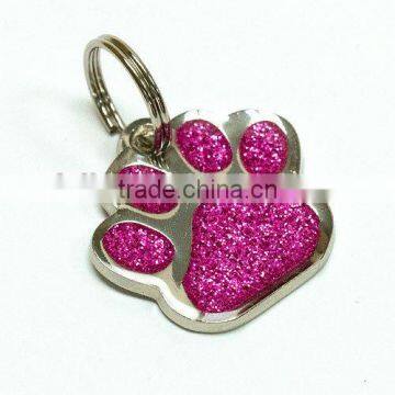 metal zinc alloy dog tag, epoxy pet tags