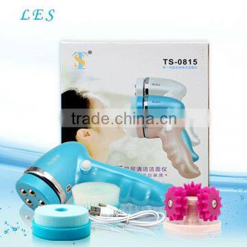 Rechargeable electronic electric facial cleanser