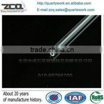 Micro Pore Quartz Glass Capillary Tube for lighting