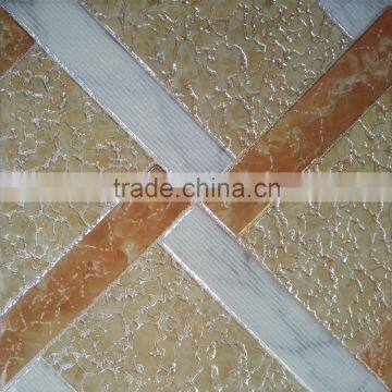 Fujian Shining metal polish crystal tile design from factory 300x300mm