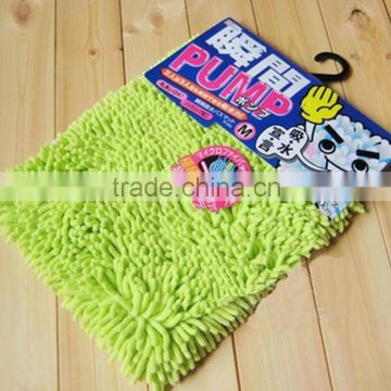 Eco-Friendly microfiber chenille anti slip bath mat