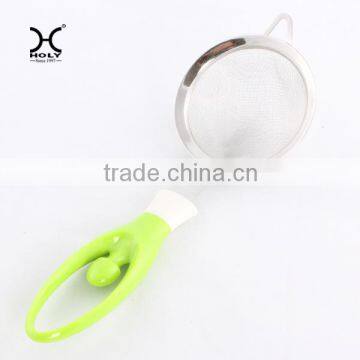 High Quanlity Stainless Steel Tea Strainer With ABS Handle