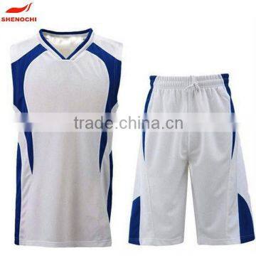 Wholesale Digital print sublimation reversible basketball jersey