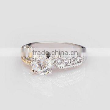 Cubic Zirconia Luxurious Wedding Ring for Women With AAA+ Cubic Zircon photo-4