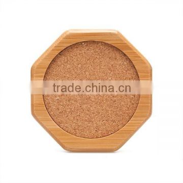 Cork Base Ceramic Coaster