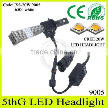 Car led headlight bulb CREEs CR-XM-L2 chip 20w led headlamp 9005/HB3