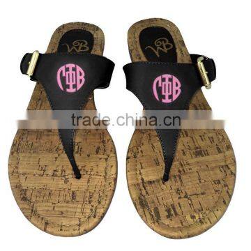 Gamma Phi Beta Monogram Natalie Sandals