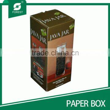 COLOR CORRUGATED BOX FOR GLASS BOTTLE OR CONTAINER